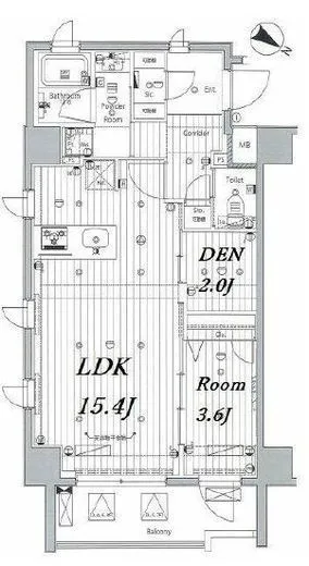 メイクス浅草イースト 8階 50.95㎡