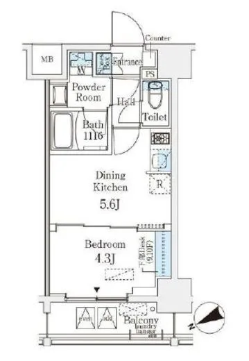 ベルファース八丁堀Ｗｅｓｔ 607
