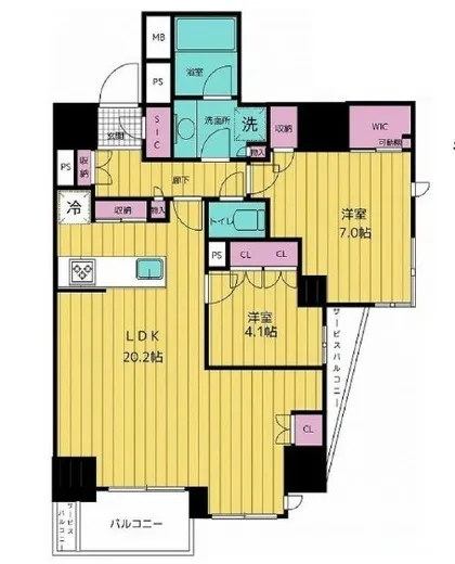 ルネ文京白山 14階 74.64㎡