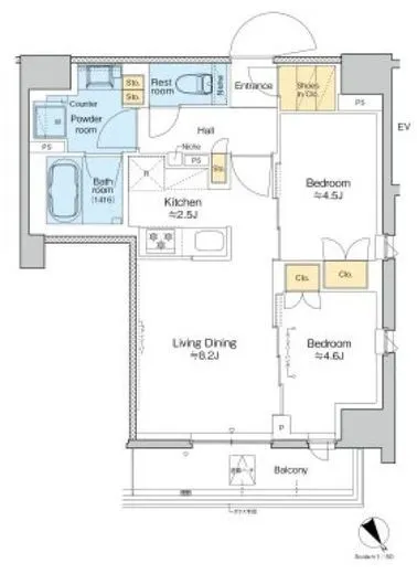 プラウドフラット清澄通り 1210