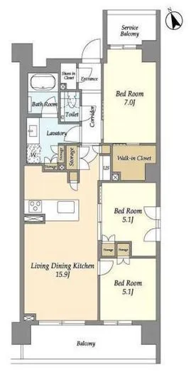 ＪＰ　ｎｏｉｅ　等々力 307