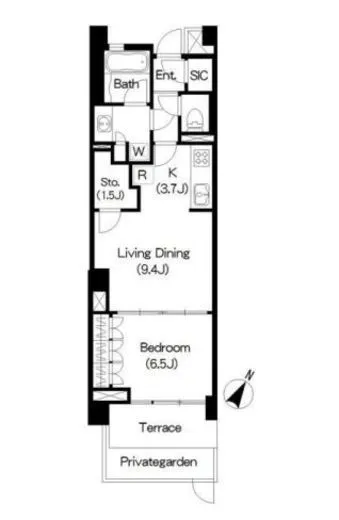 Ｂｒｉｌｌｉａ　ｉｓｔ　三軒茶屋　ブラッサムテラス 112