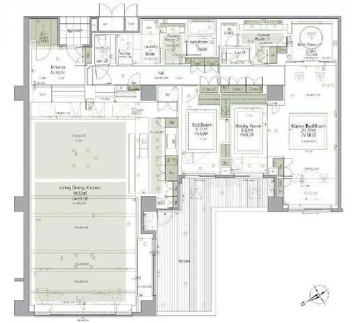 オパス有栖川テラス&レジデンス 4階