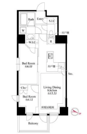 ３４３レジデンス目黒Ⅱ（オープンレジデンシア） 201