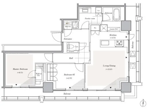 リビオレジデンス西麻布 1505