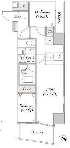ルミーク北品川 407