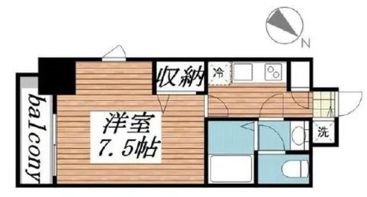 メゾン・ド・ヴィレ日本橋浜町 8階