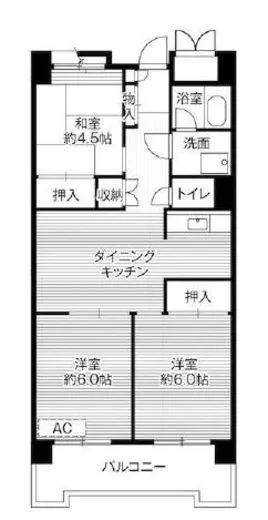 ビレッジハウス品川八潮タワー 1-304