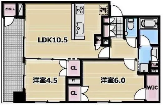 クラッシーコート北大塚 4階 51.64㎡