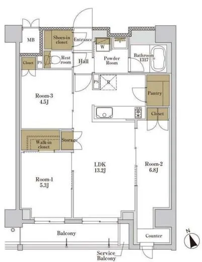 ＲＪＲプレシア大森北 312