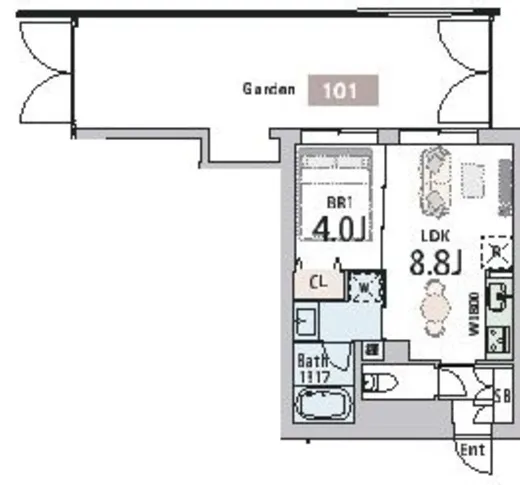 グランデュオ世田谷弦巻 (Gran Duo Setagayatsurumaki) 101