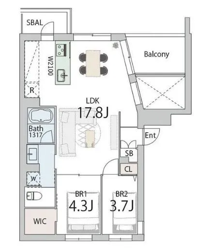 グランデュオ世田谷弦巻 (Gran Duo Setagayatsurumaki) 303