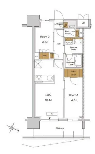ＲＪＲプレシア東十条ガーデン 320