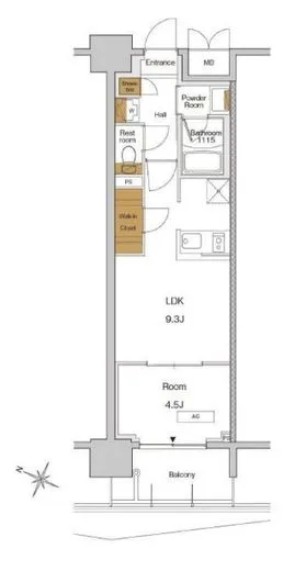 ＲＪＲプレシア東十条ガーデン 510