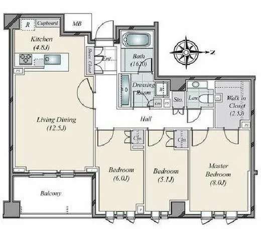 パークコート渋谷大山町ザプラネ 3階 86.75㎡
