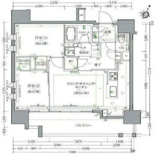 クリオラベルヴィ赤羽東 5階