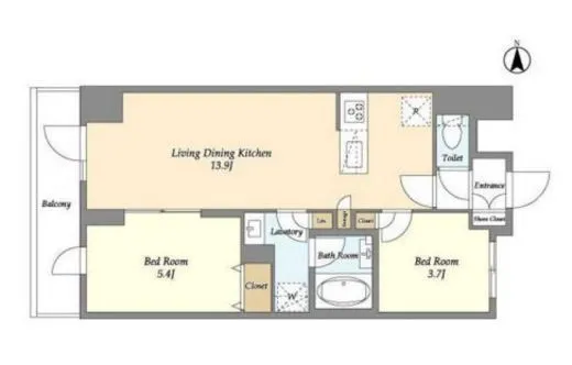 ドゥーエ南砂町Ⅱ 205