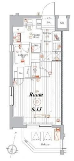 メイクスデザイン住吉アジールコート 9階