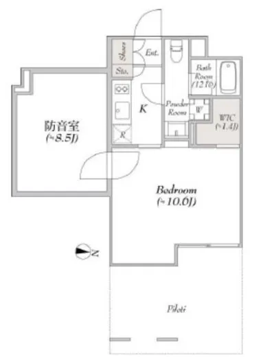 MYRIA RESIDENCE Minami Magome (ミリアレジデンス南馬込) 1階