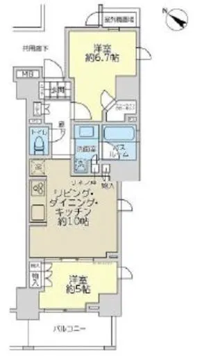 オープンレジデンシア品川 2階 40.97㎡