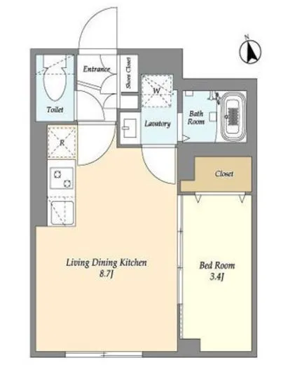 ウェルスクエア中延Ⅱ 204