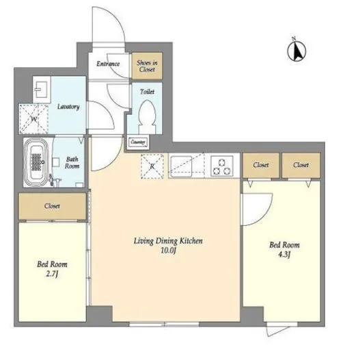 ウェルスクエア中延Ⅱ 302