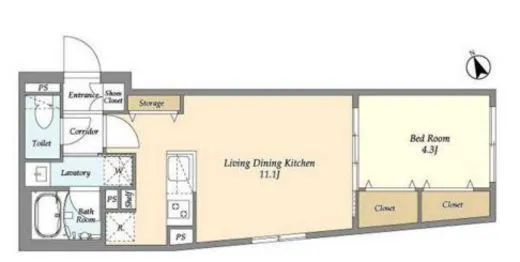 ウェルスクエア恵比寿Ⅱ 403