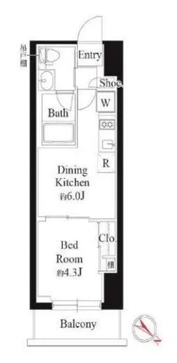 グランパセオ銀座築地 1003