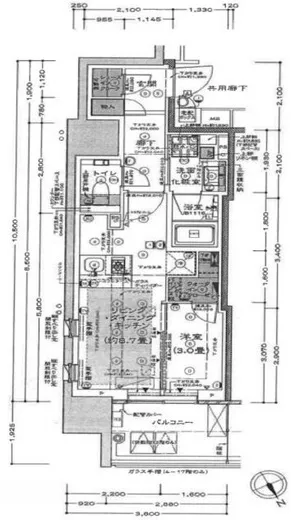 プラウド五反田 2階 35.97㎡