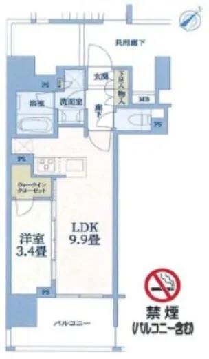 ブラントン蔵前 2階