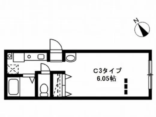 レジディア駒沢大学 404