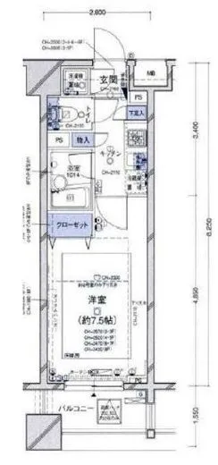 パレステュディオ九段北の丸 7階