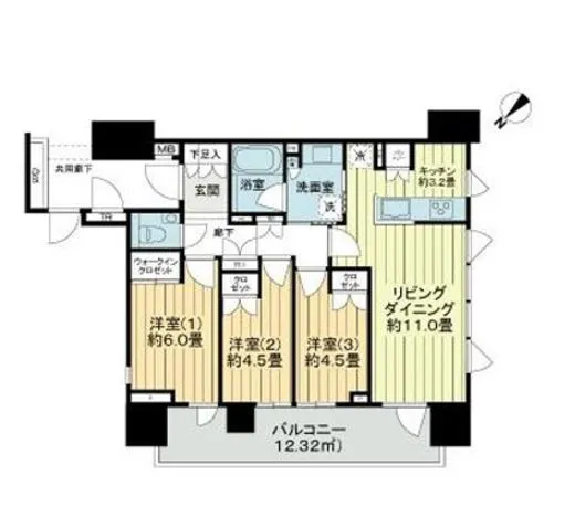 クレヴィア茗荷谷 文京の丘 4階