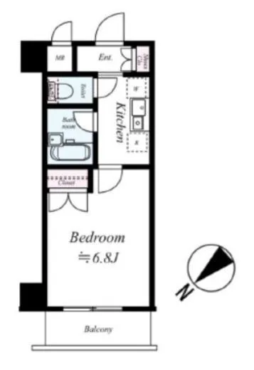 ヴェルトウォーターフロント 4階