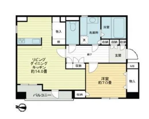 ベルファース浅草 7階