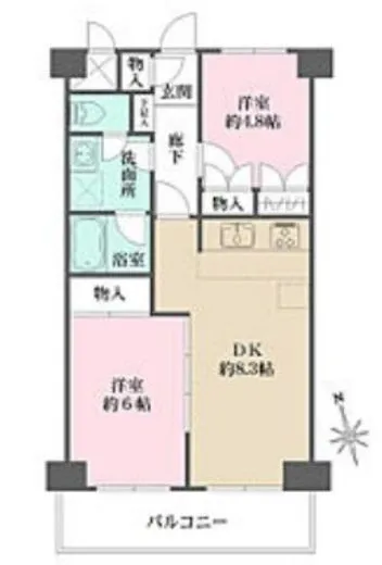 下北沢ハイタウンA棟 9階