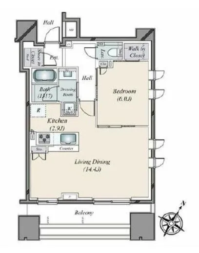 グランリビオ表参道 6階