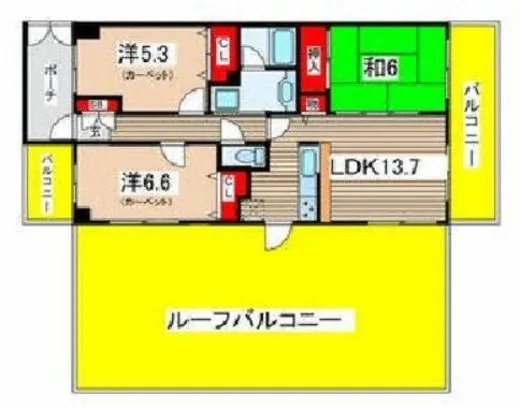 ライオンズステージキャピタルイースト 8階