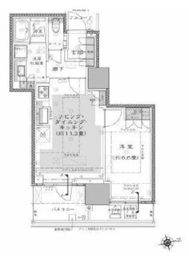 プラウドタワー芝浦 12階