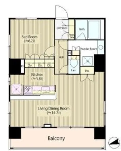 アクシオール三田 1202