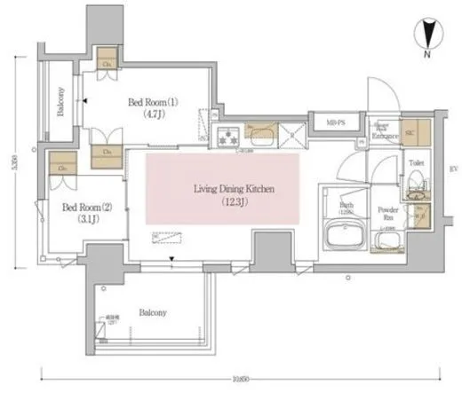 アーバネックス錦糸町ＮＯＲＴＨ 501