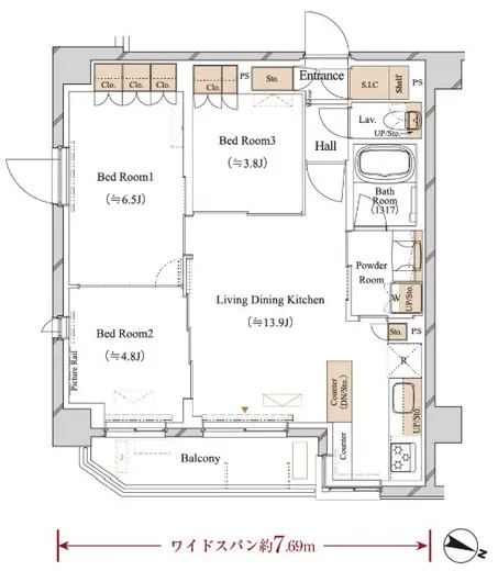 ブランシエスタ江古田 201