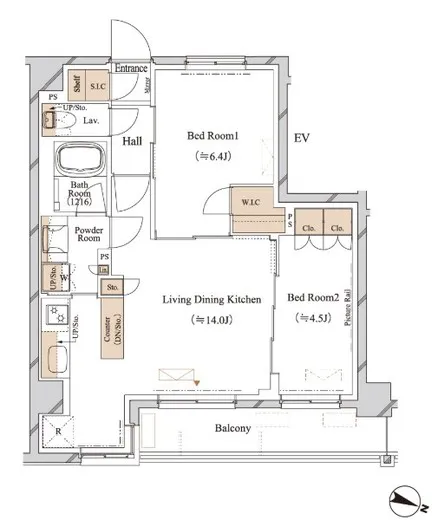 ブランシエスタ江古田 102