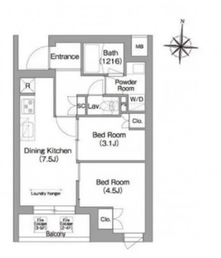 コンフォリア・リヴ南品川 330