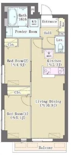 HILL TOP RESIDENCE OSAKI 201