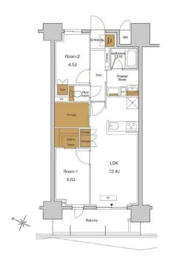 RJRプレシア東十条ガーデン 212