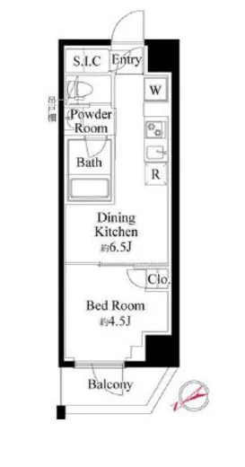 ハーモニーレジデンス新宿 801