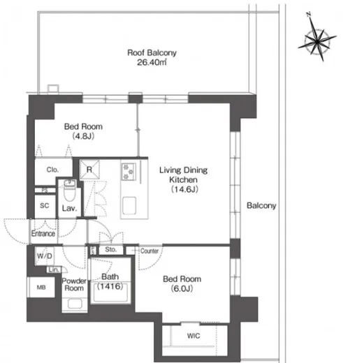 ルーウェ東大泉 404