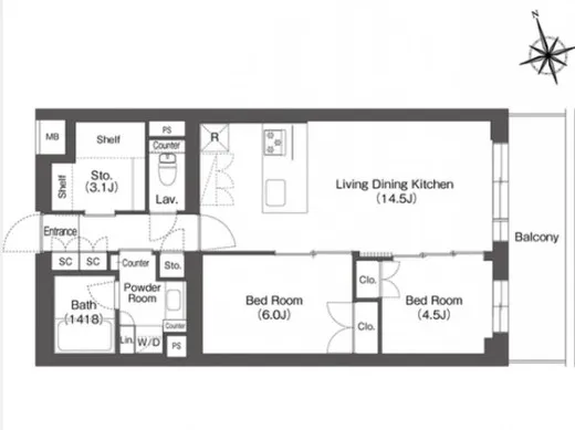 ルーウェ東大泉 413