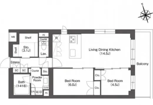 ルーウェ東大泉 320